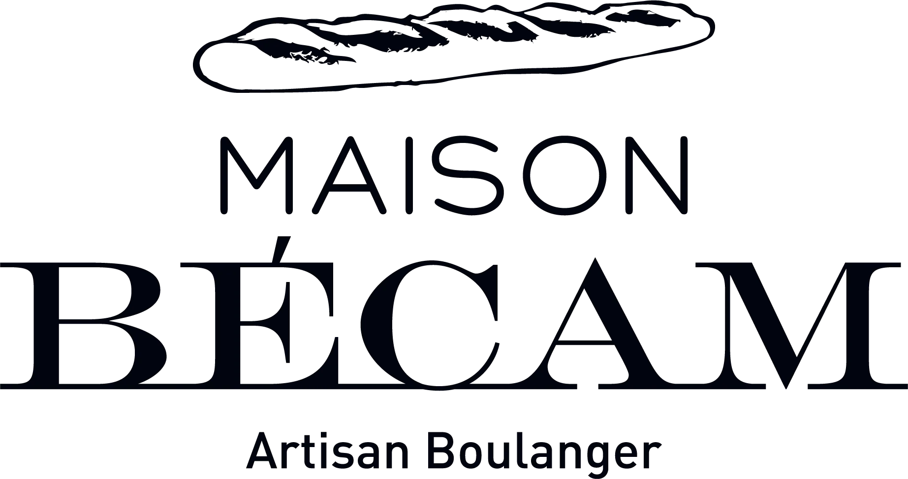Logo maison Becam bleu